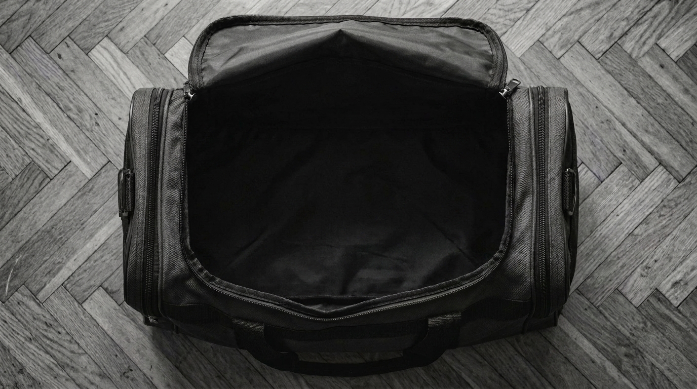 shot17_bag_empty_v1 — шаг 1: просто вычистили сумку